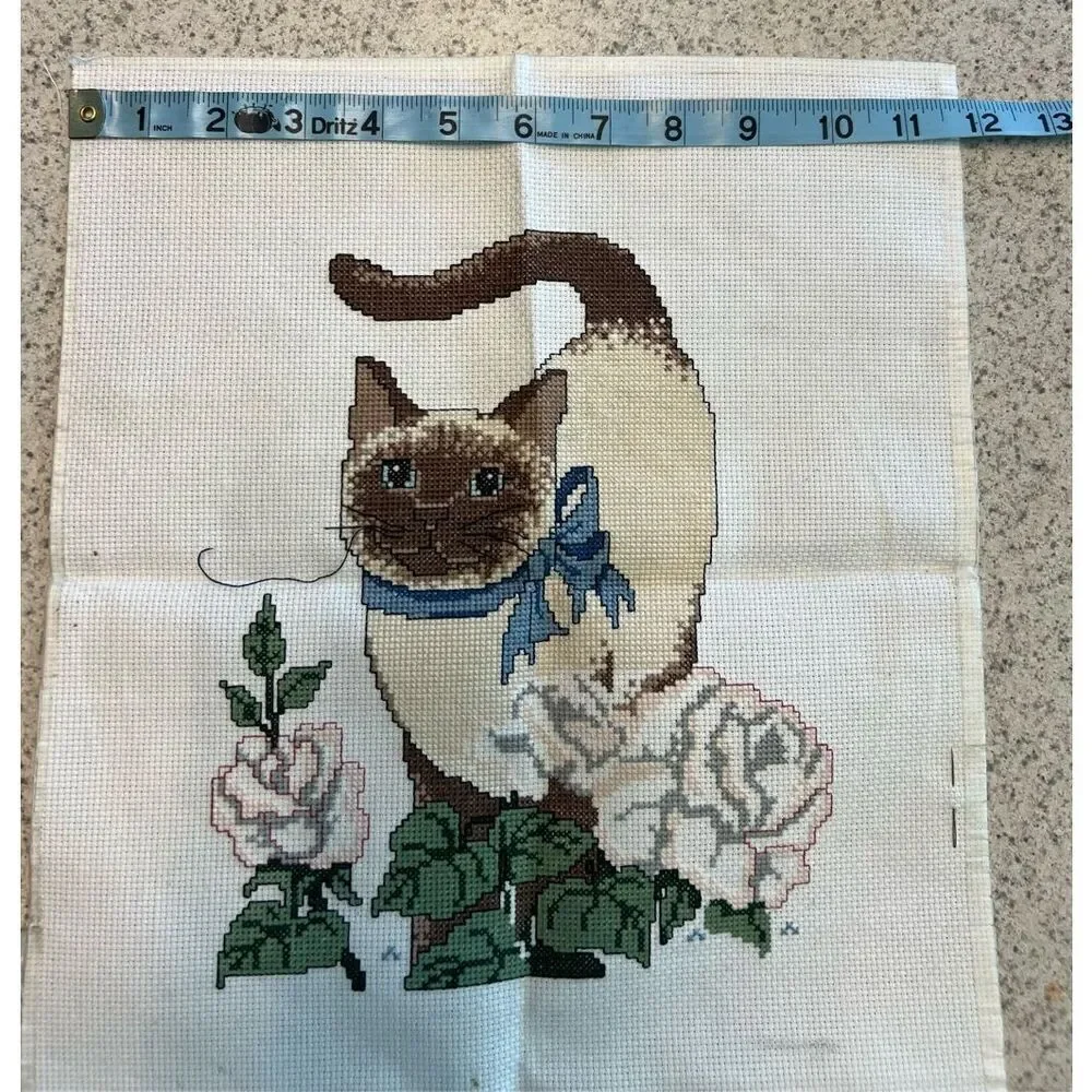 Golden Bee Vintage Cross Stitch